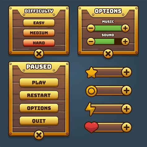 game menu